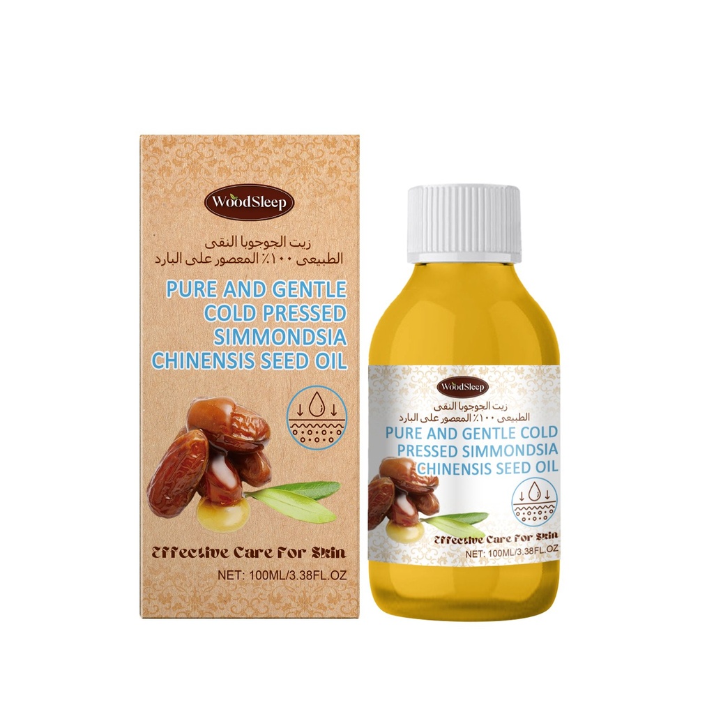 Dầu Jojoba Đa Năng WoodSleep Giúp Cung Cấp Độ Ẩm Sâu và Dưỡng Ẩm Toàn Thân, Mặt Với Dầu Mịn và Bóng