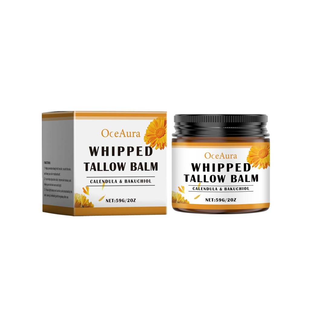 OceAura Tallow Moisturizer Giúp Cấp Ẩm Dịu Dàng Cho Da, Cải Thiện Da Khô, Nuôi Dưỡng Da Mềm Mại Và Mượt Mà