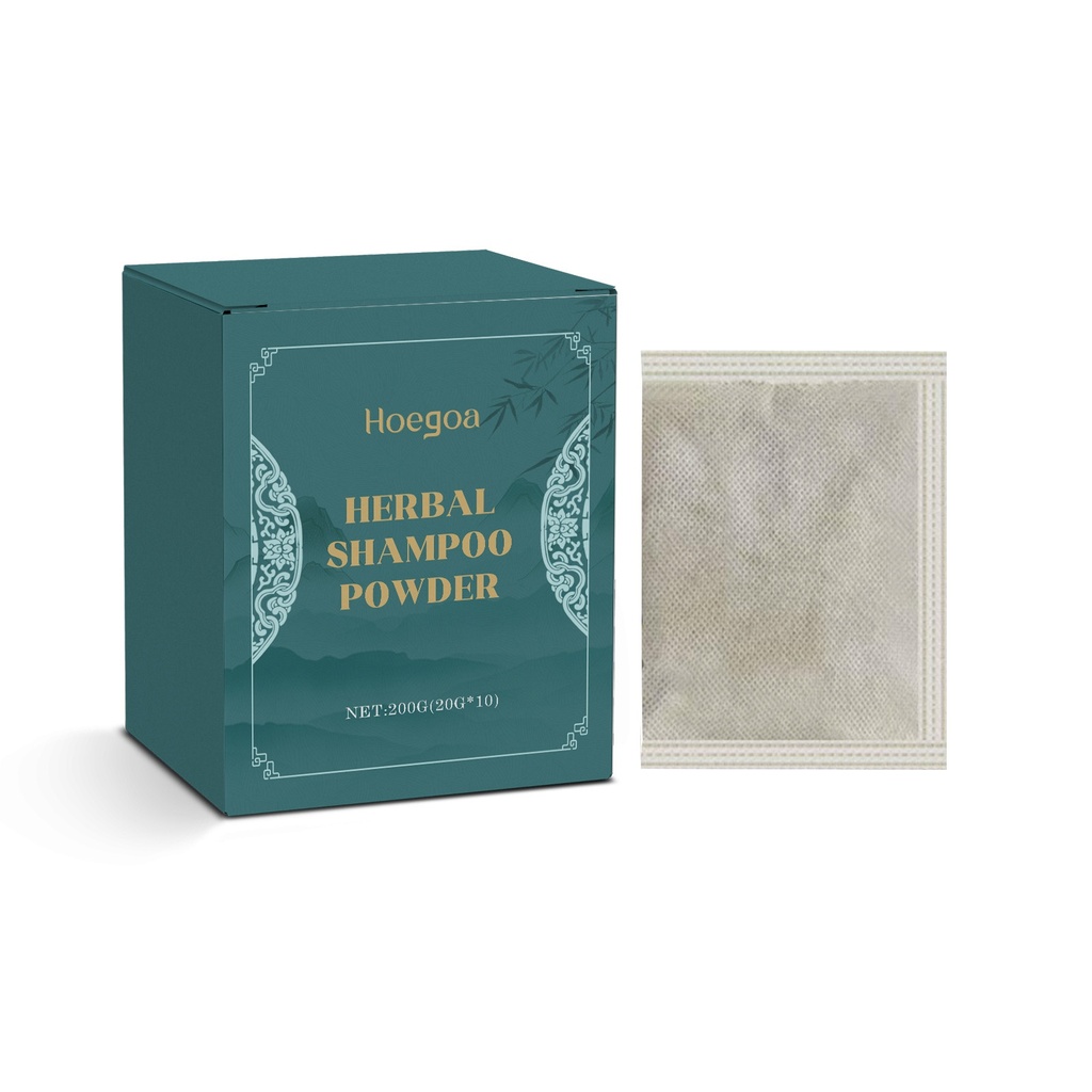 Bột Dầu Gội Thảo Dược Hoegoa Nguyên Liệu Nhẹ Nhàng Bột Dầu Gội Gạo Trà Bột Chăm Sóc Tóc Bằng Thảo Dược
