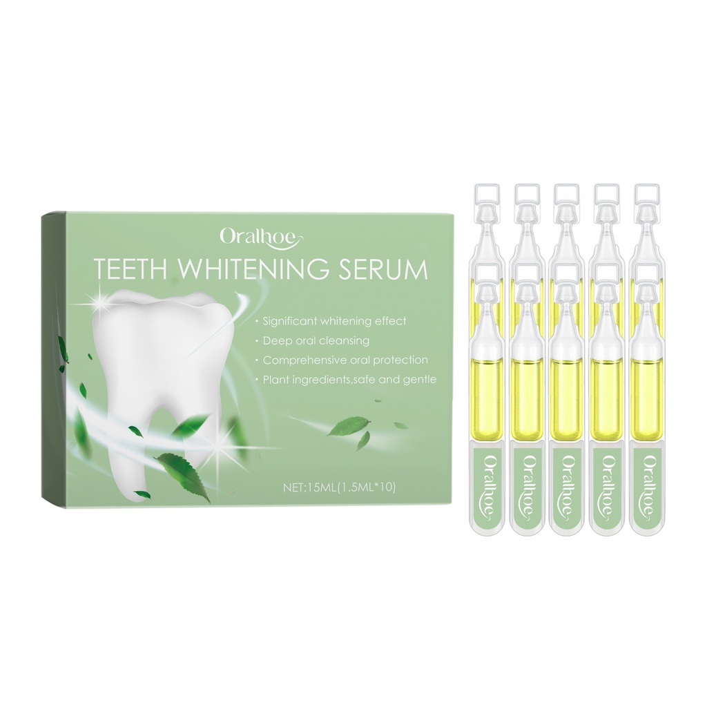 Serum làm trắng răng Oralhoe, loại bỏ vết ố vàng trên răng, serum làm sạch nướu