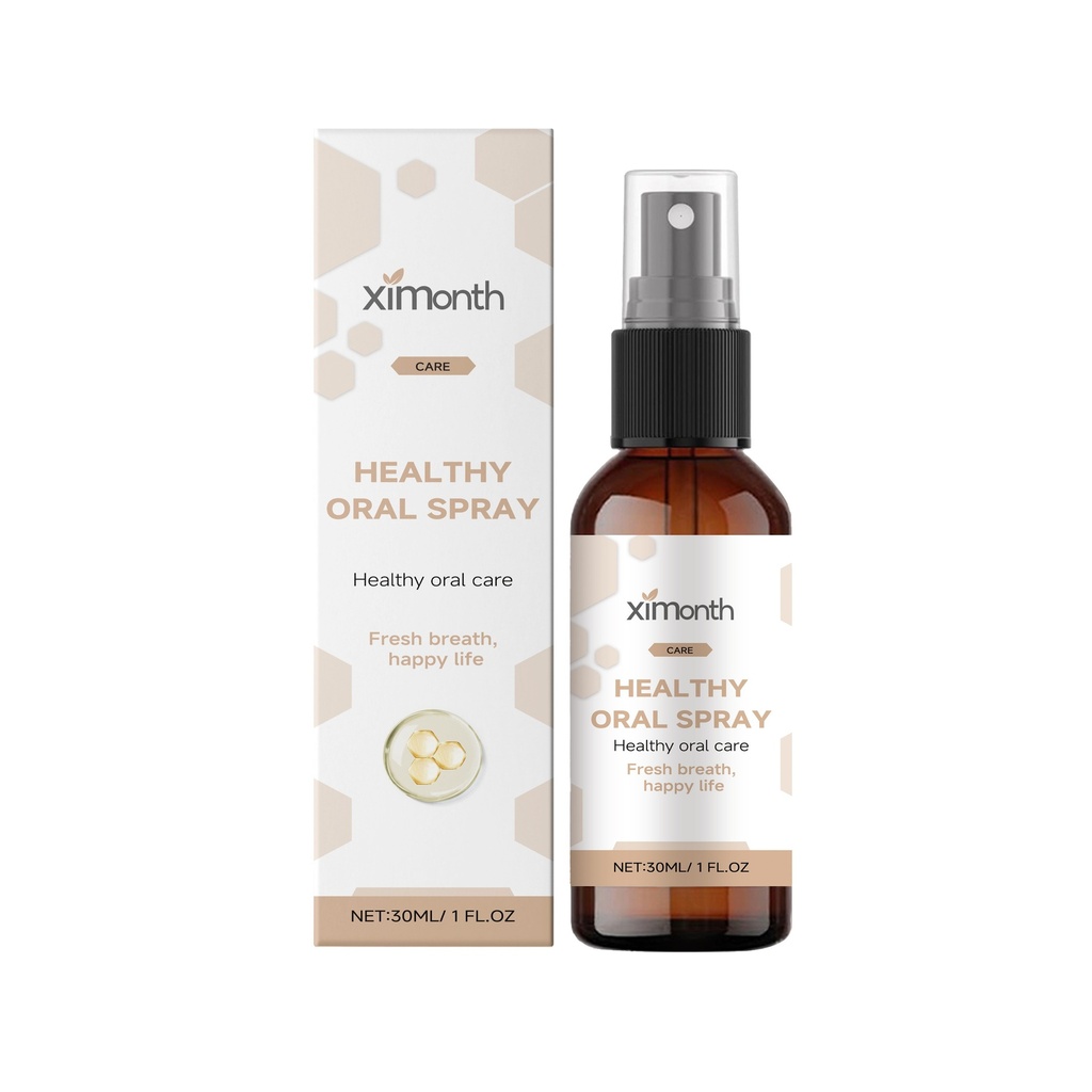 Ximonth Propolis Xịt Miệng Hương Bạc Hà Xịt Chăm Sóc Làm Sạch Miệng Gặp Gỡ Xã Hội Làm Mới Hơi Thở