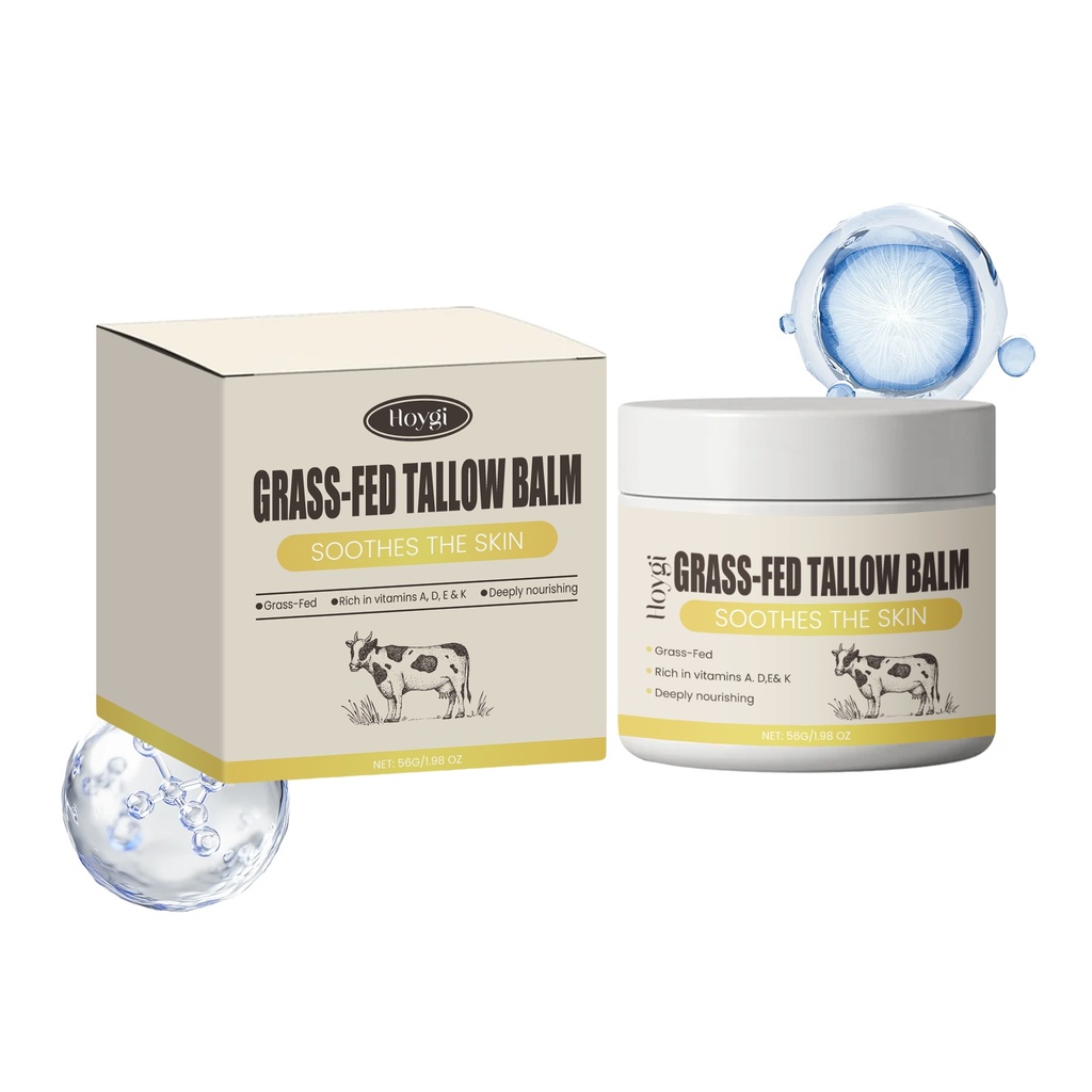 Kem dưỡng ẩm bằng tallow Hoygi hiện đại, cấp ẩm và dưỡng ẩm cho làn da mặt, mịn màng và trong suốt.