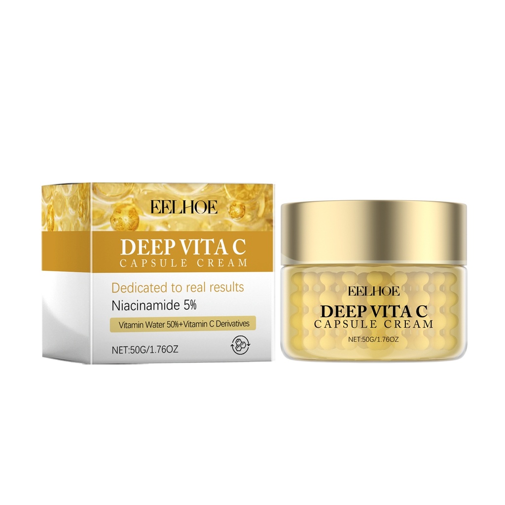 EELHOE Kem Vitamin C Chăm Sóc Dịu Nhẹ Làn Da Mặt Cung Cấp Độ Ẩm Kem Dưỡng Ẩm của Da