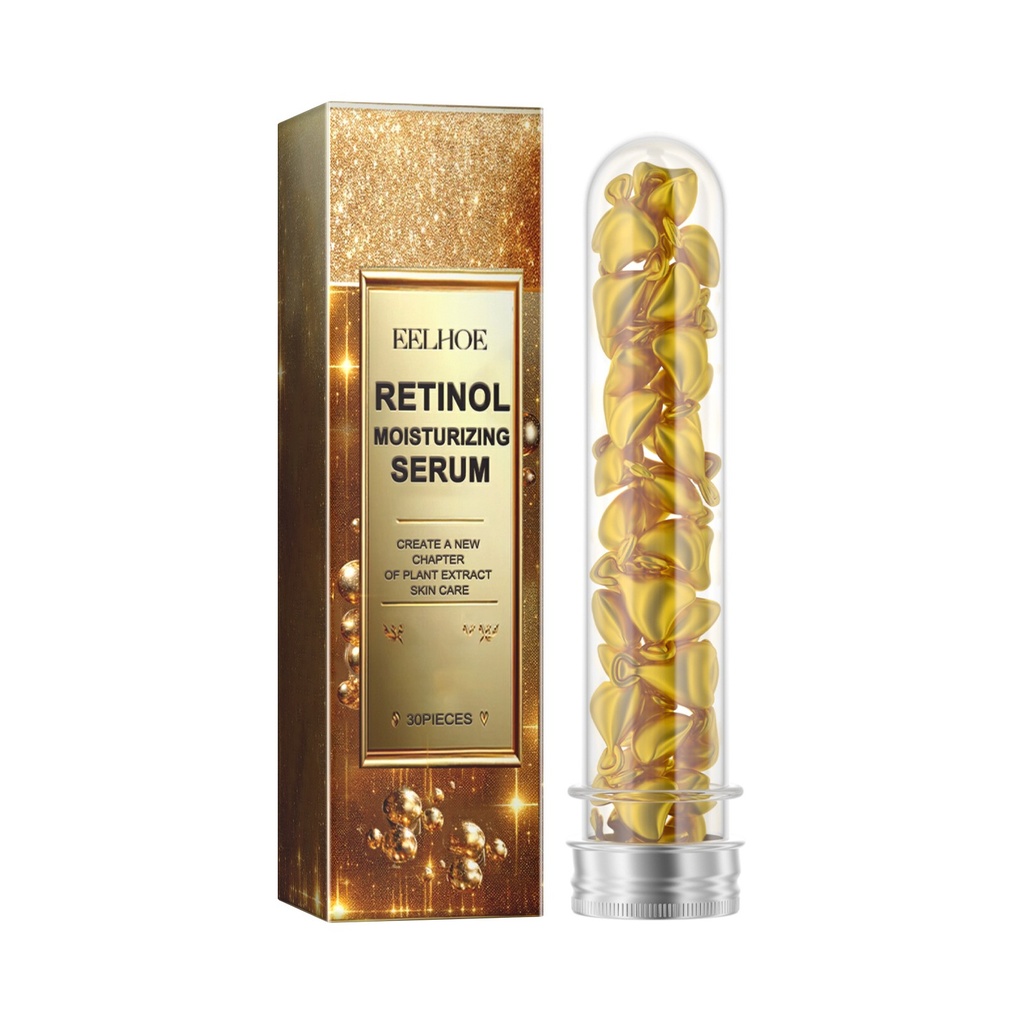 Serum cấp ẩm Retinol EELHOE, giúp săn chắc, làm mờ nếp nhăn và chăm sóc da.