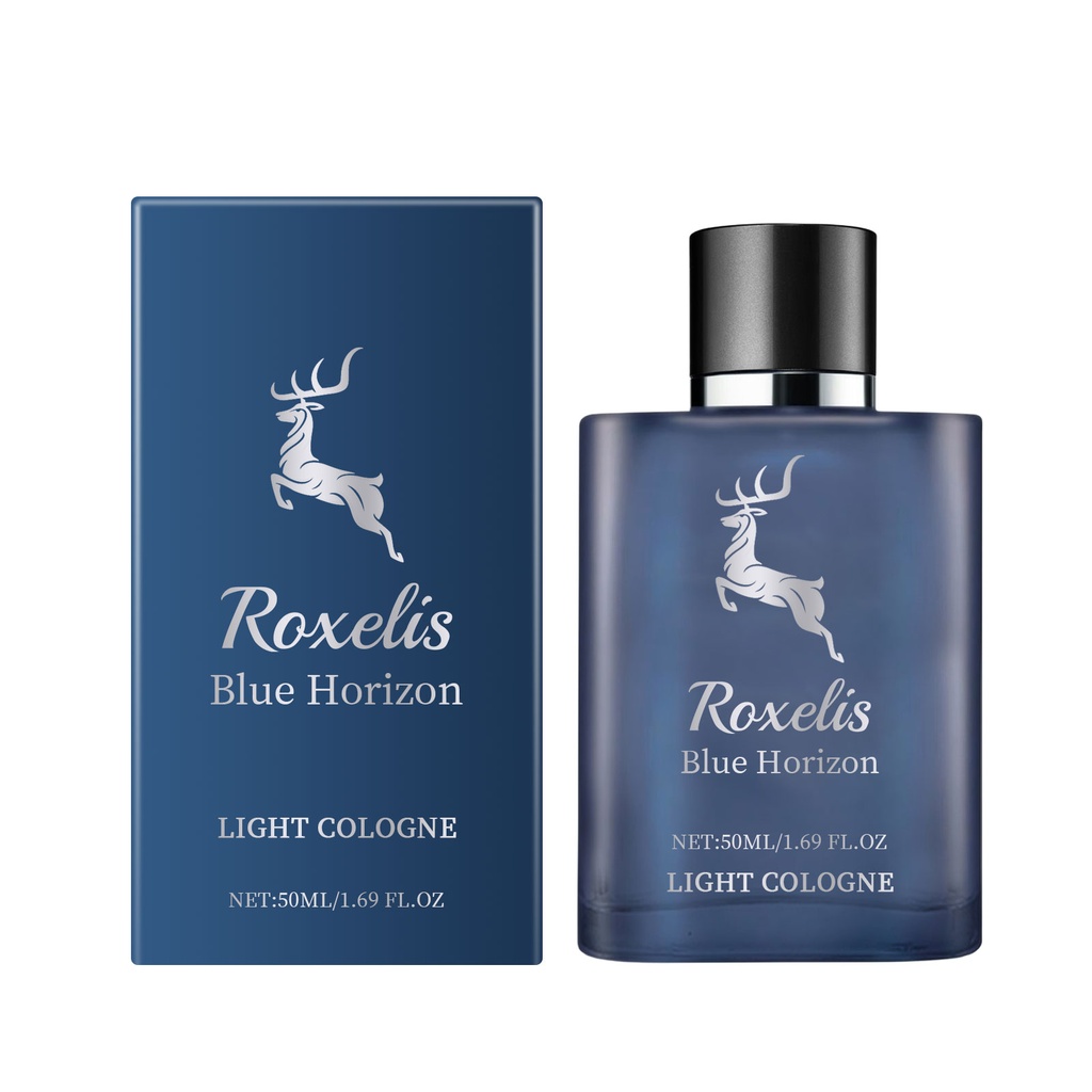 Nước hoa Roxelis Blue Cologne, hương thơm tự nhiên, tươi mát, nước hoa phe-romone mạnh, nước hoa mê hoặc