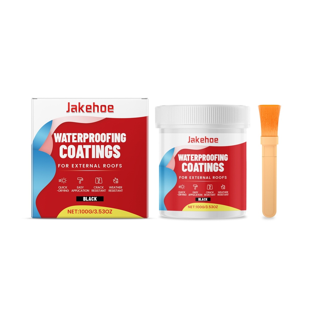 Sơn chống thấm nước Jakehoe, sửa chữa vết nứt bê tông, gỗ, kim loại, lớp sơn chống thấm nước