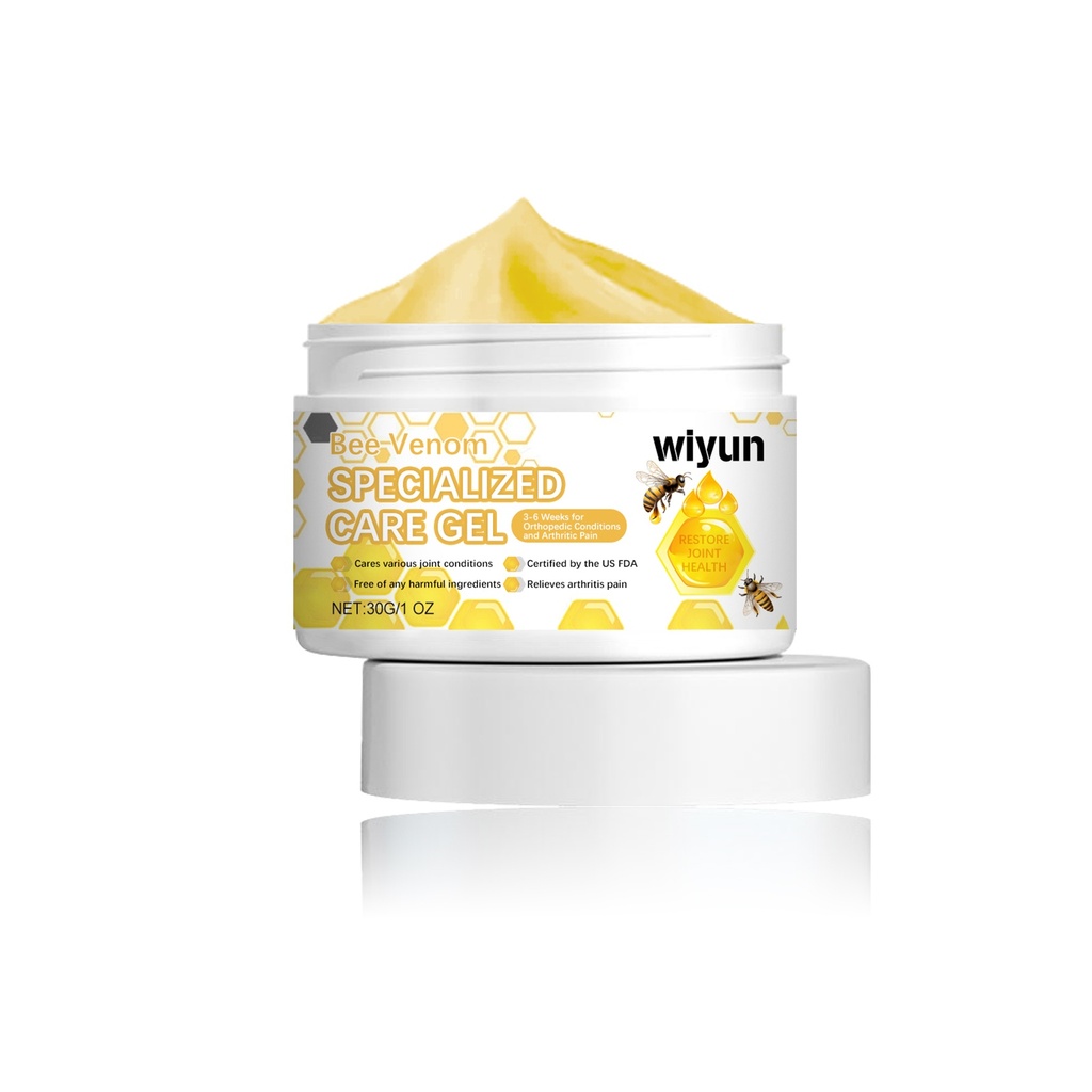 Gel chăm sóc chuyên biệt Wiyun Bee Venom, thoa kem chăm sóc xương bên ngoài để làm dịu các khớp và cơ bị đau