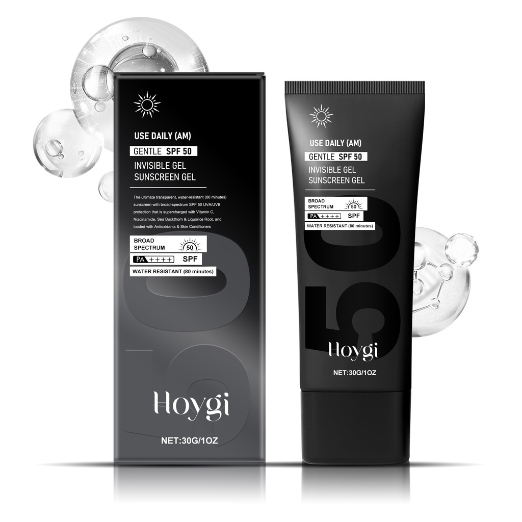 Gel Bảo Vệ Hoygi Cho Ngoài Trời làm mới, không nhờn, cách ly UV, dưỡng ẩm và Gel Dưỡng Ẩm Da