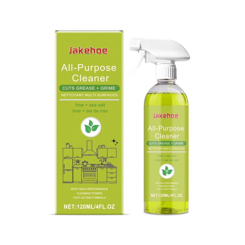 Nước tẩy đa năng Jakehoe cho bề mặt bếp và phòng tắm, dòng làm sạch kim loại, tẩy sạch vết bẩn và cặn bẩn.