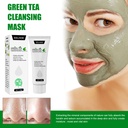Mặt nạ lột trà xanh EELHOE, cung cấp độ ẩm, làm sạch da, loại bỏ mụn đầu đen và mụn, mặt nạ se khít lỗ chân lông