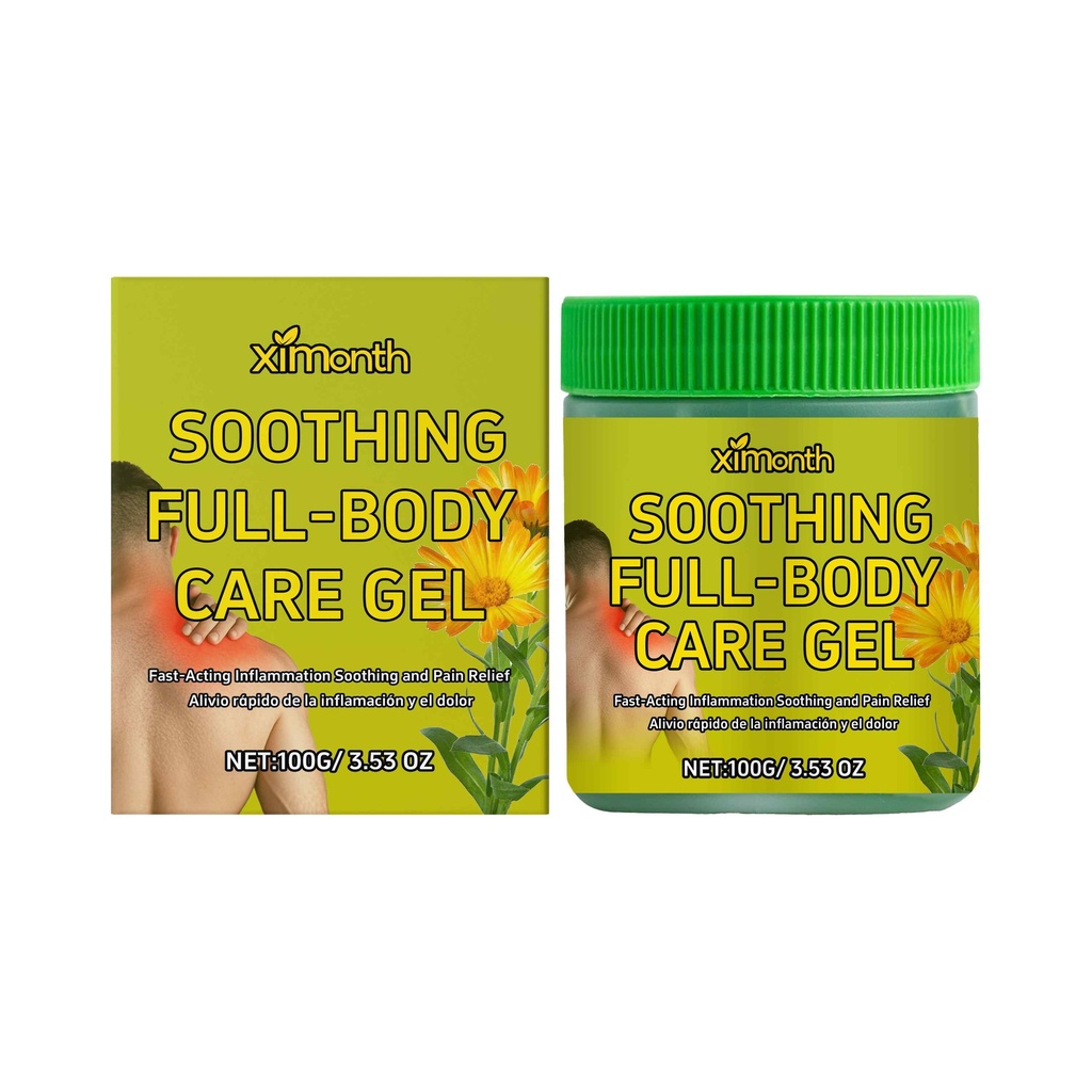 Gel Chăm Sóc Cơ Thể Ximonth, Công Thức Nhẹ Nhàng Làm Dịu Sự Khó Chịu Ở Tay, Chân, Gối Và Lưng. Kem Mát-xa Ngoài Da.