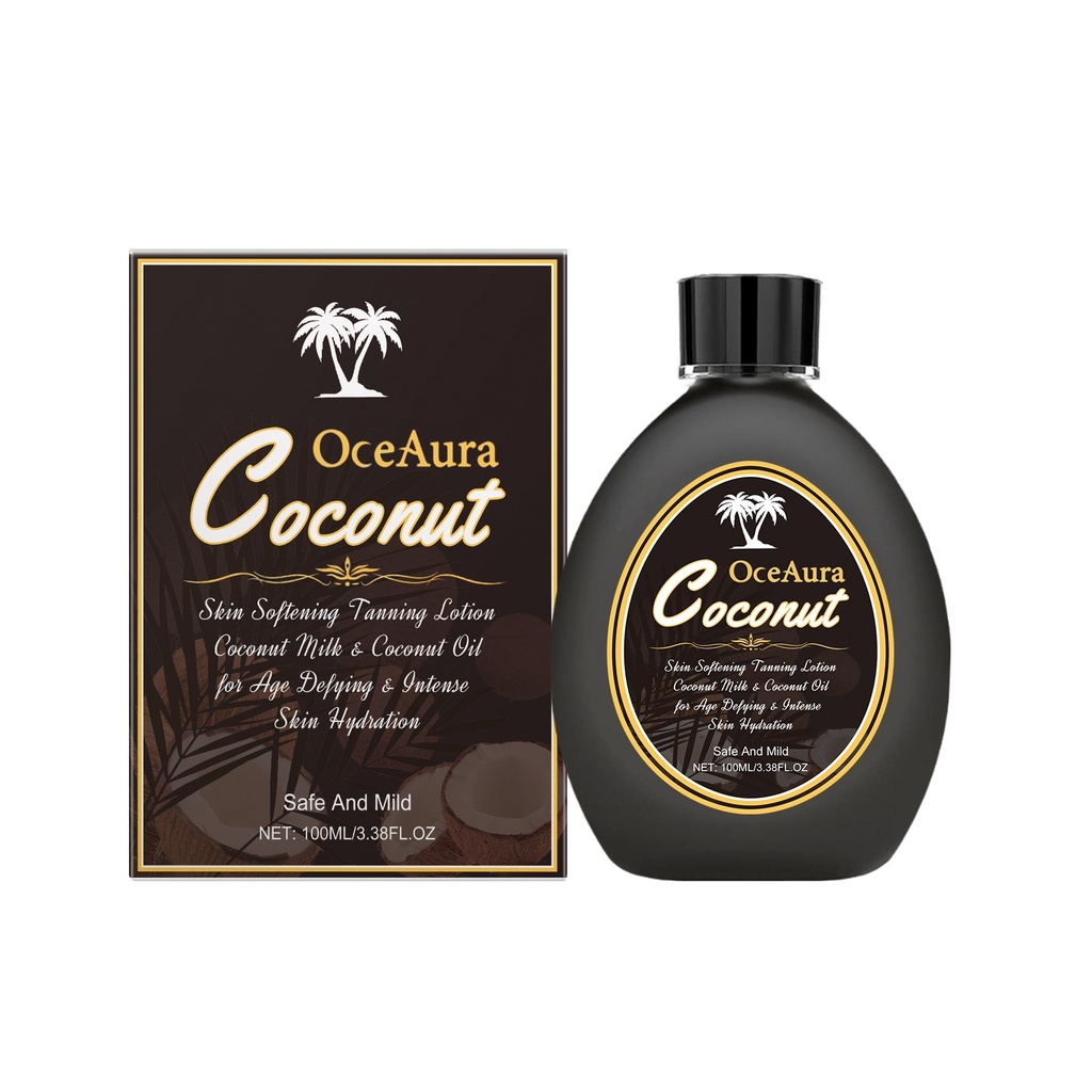 OceAura Coconut Lotion Bronzing Body Lotion Chăm Sóc Da Lúa Mạch Lotion Dưỡng Ẩm