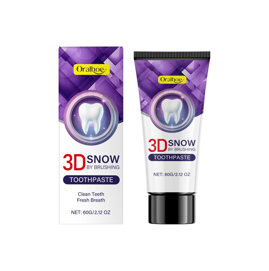 Oralhoe Fresh Kem Đánh Răng Hàng Ngày Chăm Sóc Làm Sạch Nhẹ Nhà Tốt Hương Remove Bẩn Và Tartar