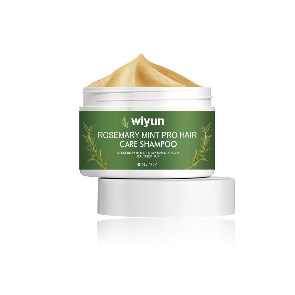 Shampoo Chăm Sóc Tóc Chuyên Nghiệp Hương Thảo Bạc Hà Wiyun, Massage Da Đầu, Sạch, Chăm Sóc, Sửa Chữa Tóc Chẻ, Chắc Khỏe, Dẻo Dai Và Dầy