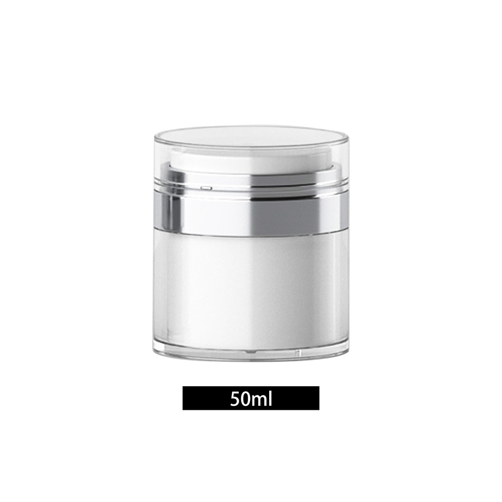 Bình Hút Chân Không EELHOE Acrylic, Bình Kem Hút Chân Không, Bình Kem Nhẹ Dùng Du Lịch Với Bộ Phận Phân Phối Trang Điểm