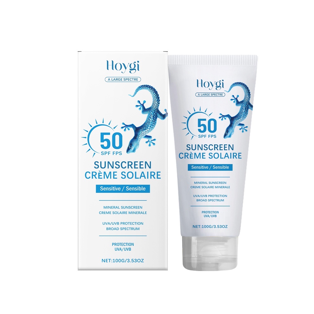 Hoygi Kem Bảo Vệ Nhẹ và Dưỡng Da Làm Mát, Cung Cấp Độ Ẩm và Không Nhờn, Dưỡng Da, Mặt và Cơ Thể