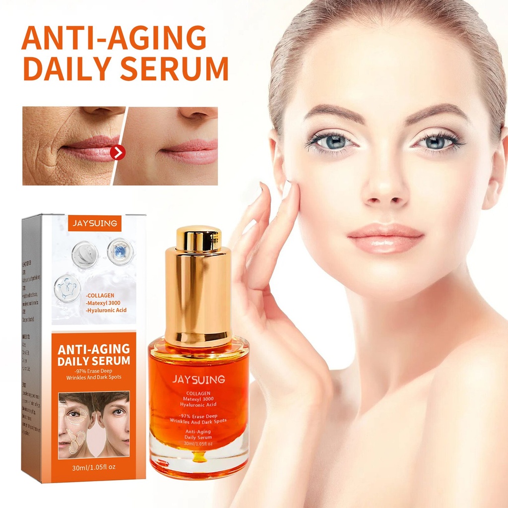 Serum collagen Jaysuing cấp nước, siết chặt, làm sáng và nuôi dưỡng da với collagen