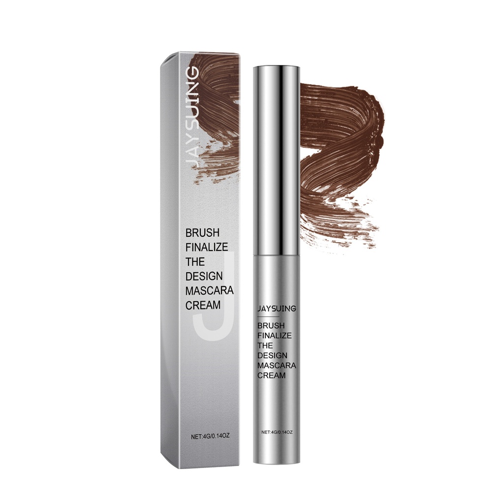 Mascara Cream Hoàn Thiện Thiết Kế Jaysuing, Mascara Tự Nhiên Mỏng và Dày Với Trang Điểm Đen Tuyệt Đẹp