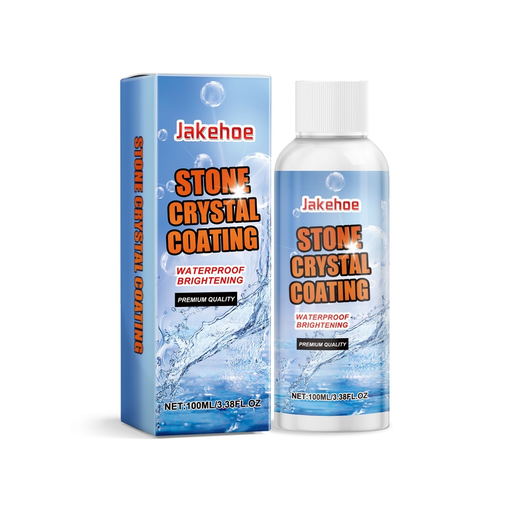 Jakehoe Stone Gloss Crystal Plating Agent, Tẩy vết bẩn, làm sáng bề mặt đá cho bếp