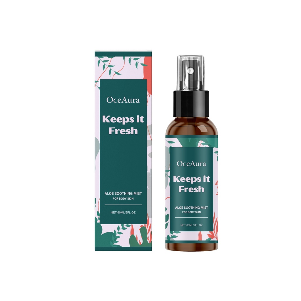 OceAura Xịt làm dịu sau khi triệt lông, giúp da cơ thể mịn màng, xịt chăm sóc nhẹ nhàng sau triệt lông