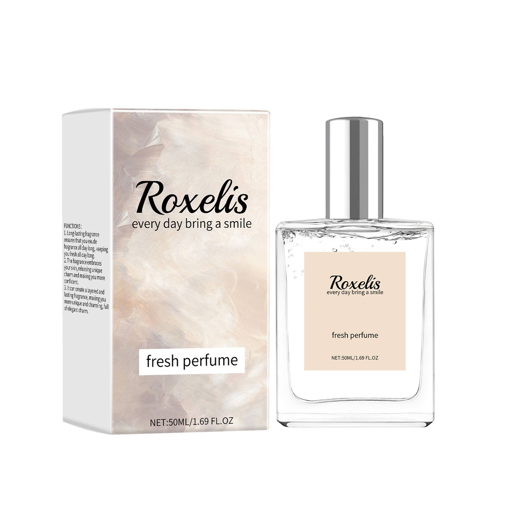 Roxelis Vanilla Eau De Toilette Tự Nhiên Tươi Mát Quyến Rũ Hương Thơm Lâu Dài Hàng Ngày Sau Tai Hương Vanilla Tinh Tế