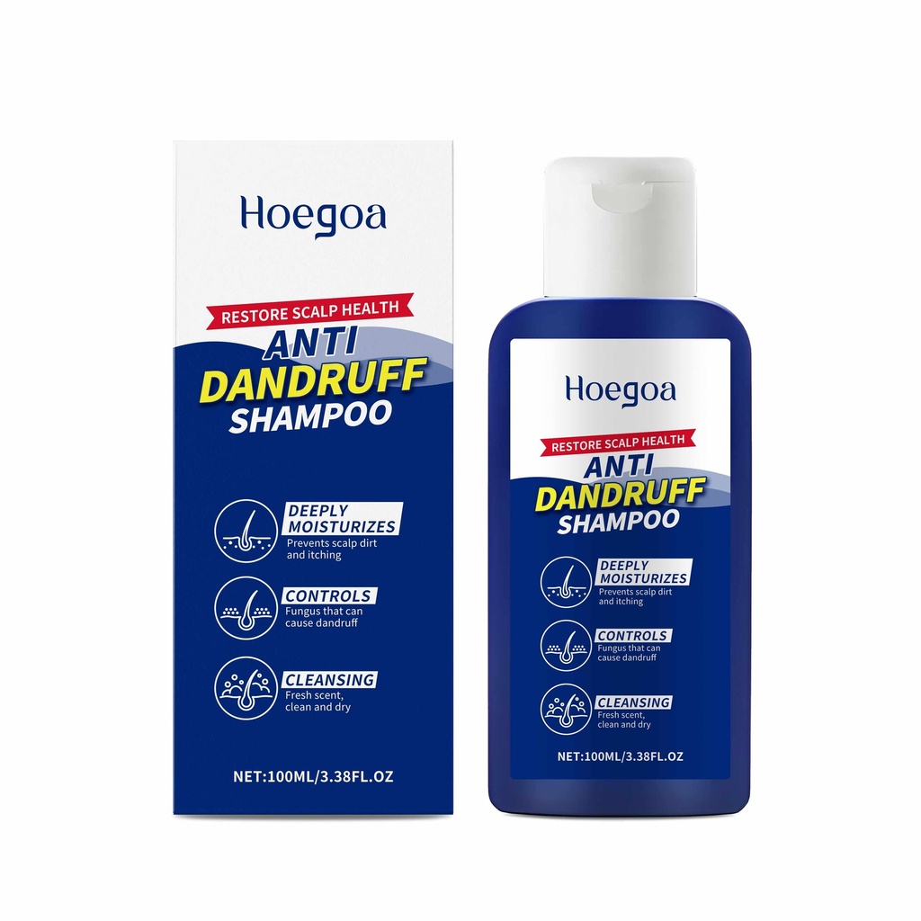 Dầu Gội Chống Gàu Kiểm Soát Dầu Hoegoa Làm Sạch Sâu Cung Cấp Độ Ẩm Làm Dịu Da Đầu