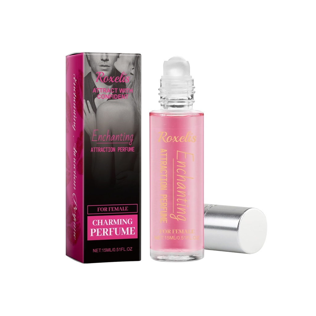 Nước hoa Roxelis Enchanting Attraction, một hương liệu tự nhiên và tươi mát tỏa ra sức hấp dẫn độc đáo trong cuộc sống hàng ngày và là một loại nước hoa niche kéo dài trên đường đi.