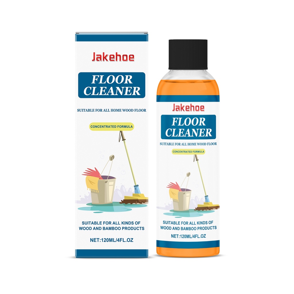 Nước lau nhà loại bỏ tạp chất Jakehoe, làm sạch loại bỏ tạp chất, đánh bóng và làm sáng sàn gỗ, gạch