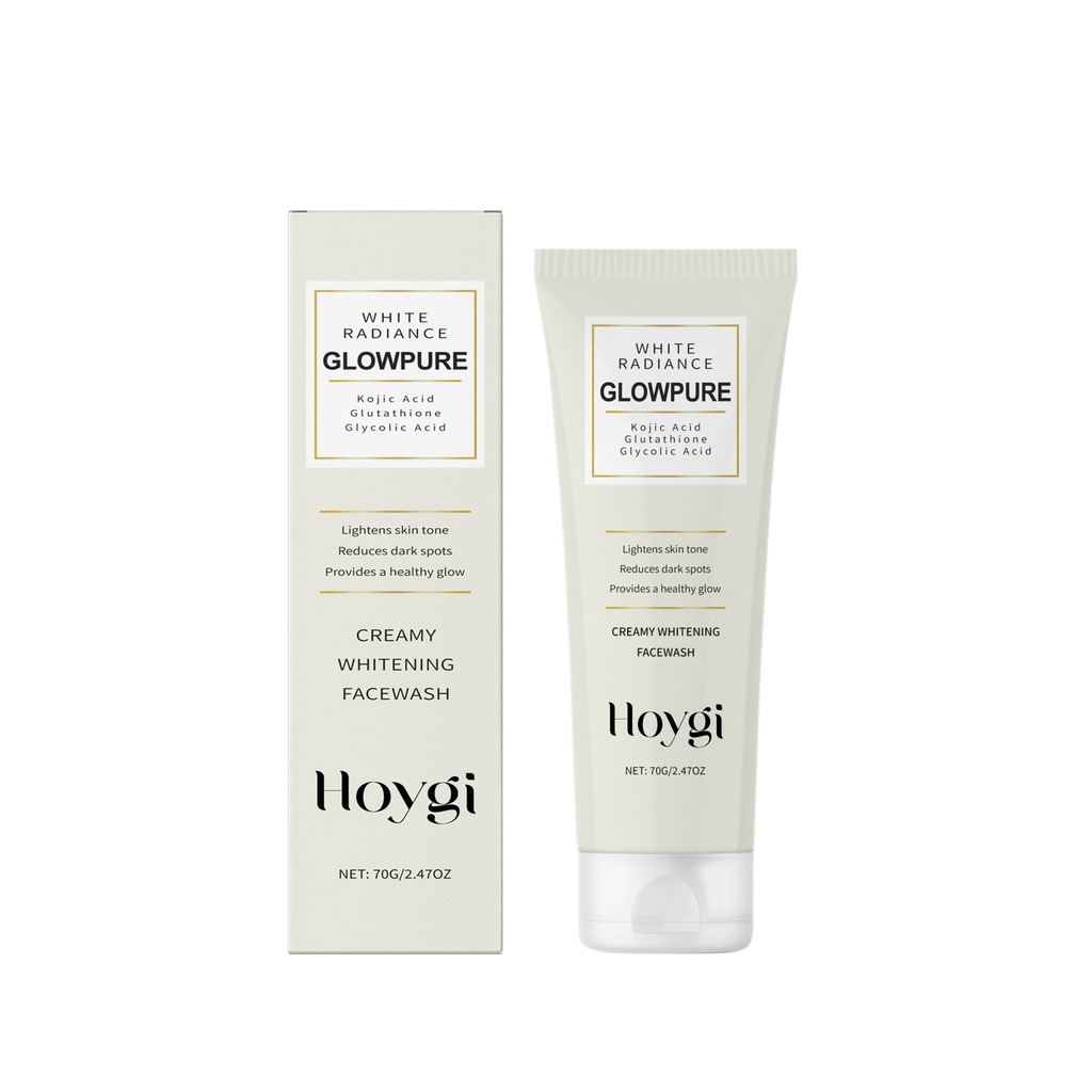 Sữa rửa mặt hoygi Glutathione Thành phần nhẹ nhàng làm sạch lỗ chân lông Giúp làm mới và cung cấp độ ẩm cho da