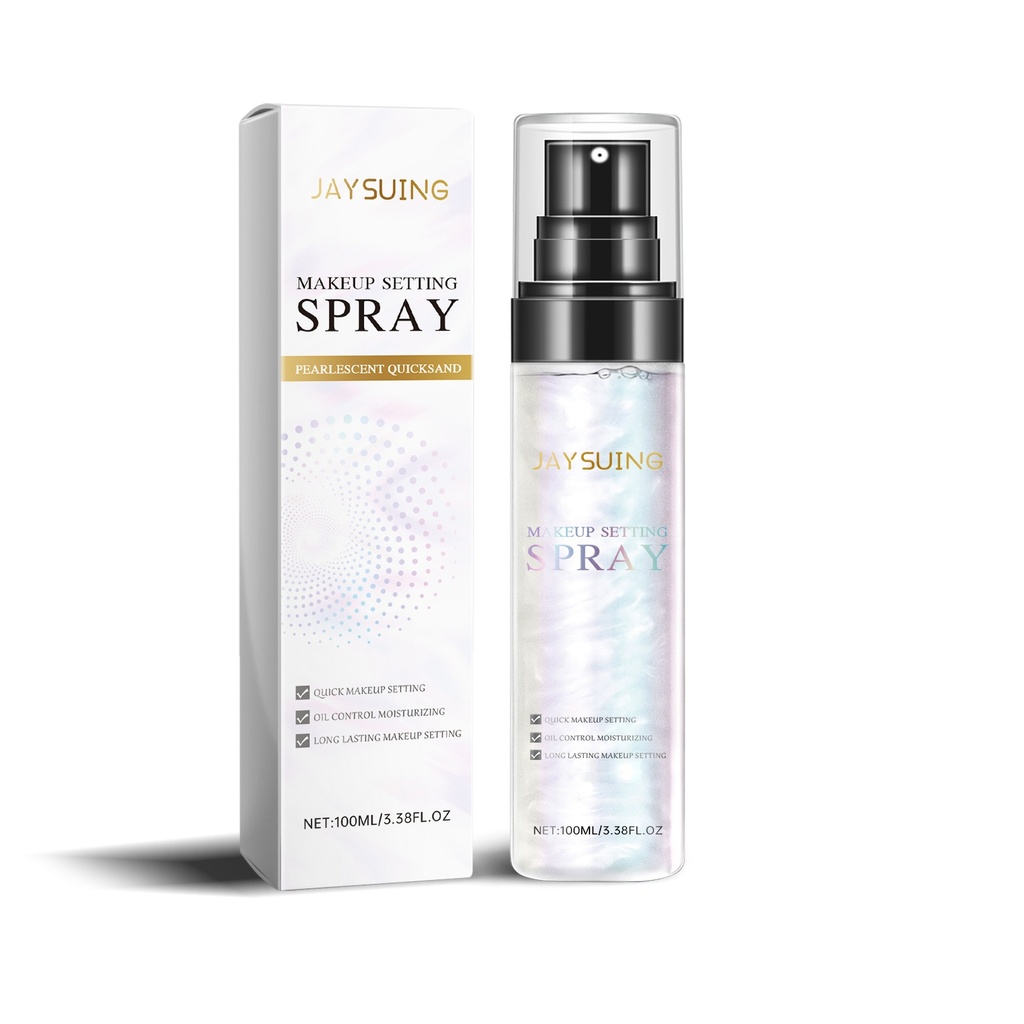 Jaysuing Makeup Setting Spray Nhiều Tác Dụng Xịt Giữ Ẩm Bền, Nhẹ Và Dễ Dàng Gỡ Makeup