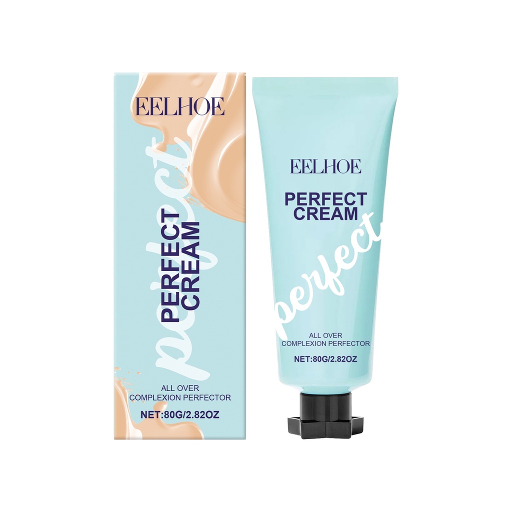 Kem che khuyết điểm màu trắng ngà EELHOE là kem làm sáng lâu dài hàng ngày, không dễ dàng bị trôi và che giấu các vết thâm trên mặt và cơ thể
