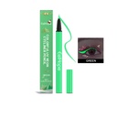 Eelhope 8-Màu Eyeliner Lỏng UV Halloween (Xanh) Nhanh Khô, Bền Màu Và Không Nhoè