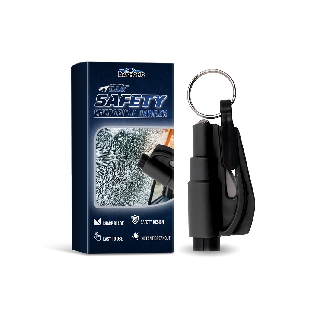Búa khẩn cấp Rayhong, công cụ đập kính ô tô, búa thoát hiểm mini tiện lợi