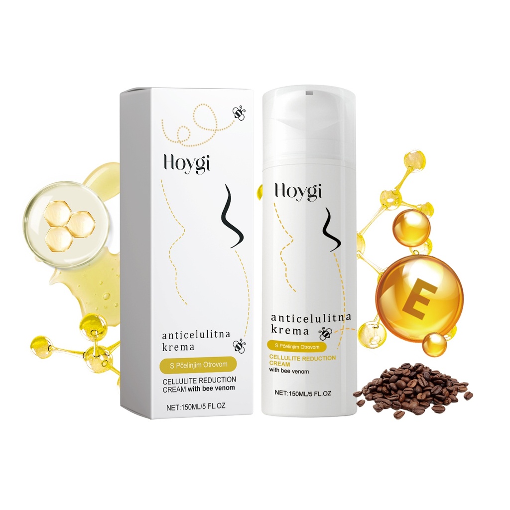 Kem chống cellulite Hoygi, làm săn chắc vùng bụng, định hình cơ bắp chân, kem massage cực kỳ dưỡng ẩm