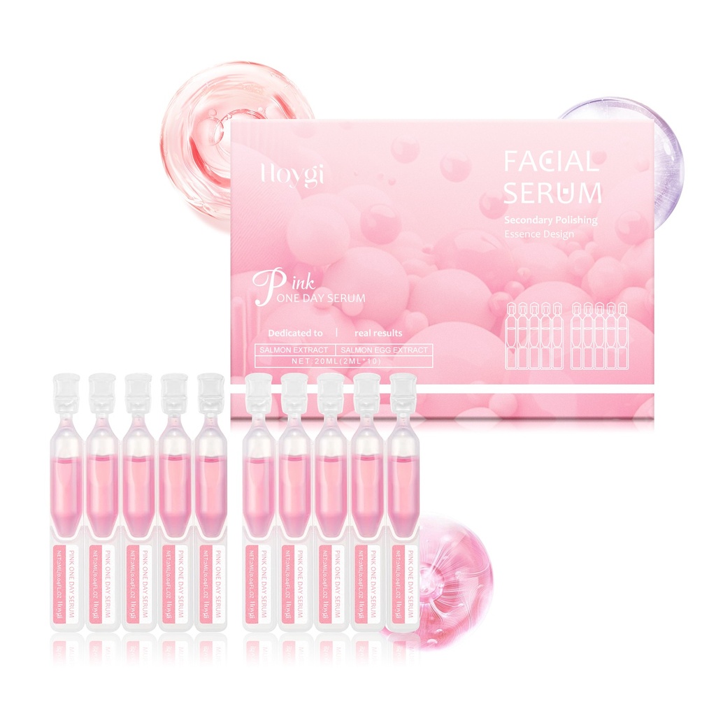 Serum thứ cấp Hoygi làm săn chắc và cấp ẩm Cung cấp độ ẩm và cân bằng nước và dầu, lỗ chân lông tinh tế, da mềm mại và chắc khỏe