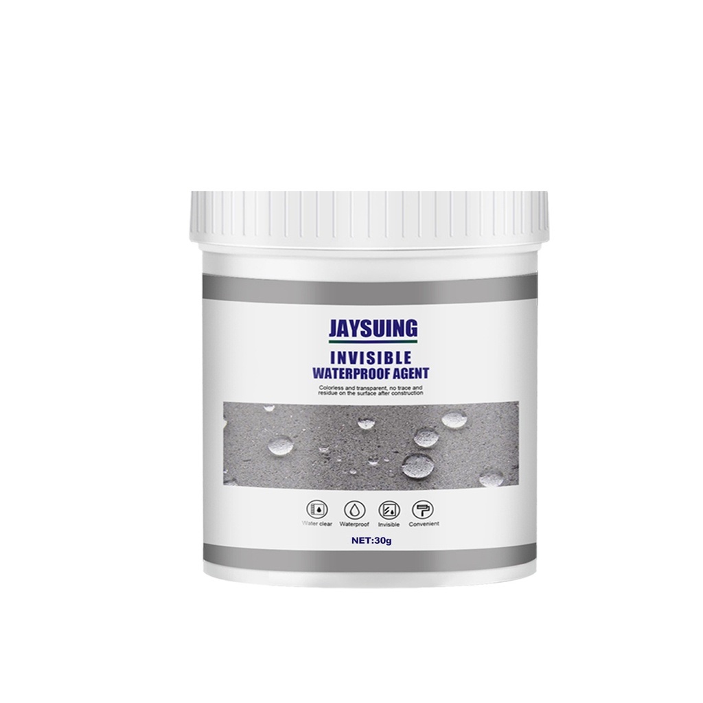Chất bịt chống thấm Jaysuing (30g), sửa chữa tường bên ngoài ở nhà tắm và nhà bếp chống rò rỉ, không cần đục gạch để sửa chữa, chất tạo màu trang trí nội thất