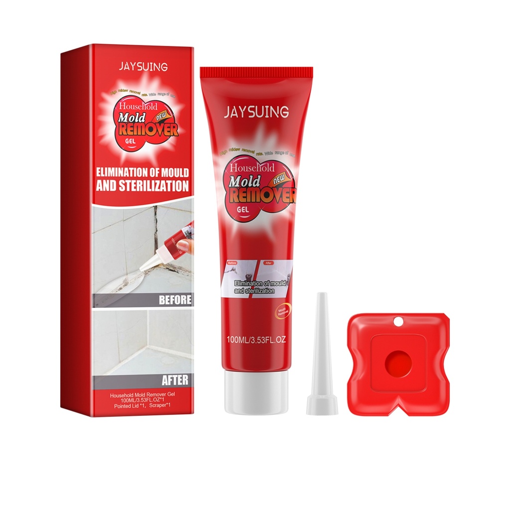Gel loại bỏ nấm mốc Jaysuing, loại bỏ vết ố và nấm mốc trên tường nhà bếp, phòng tắm và máy giặt