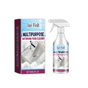 Nước rửa bát Jue-Fish, Làm sạch vết bẩn và cặn trên cửa kính phòng tắm