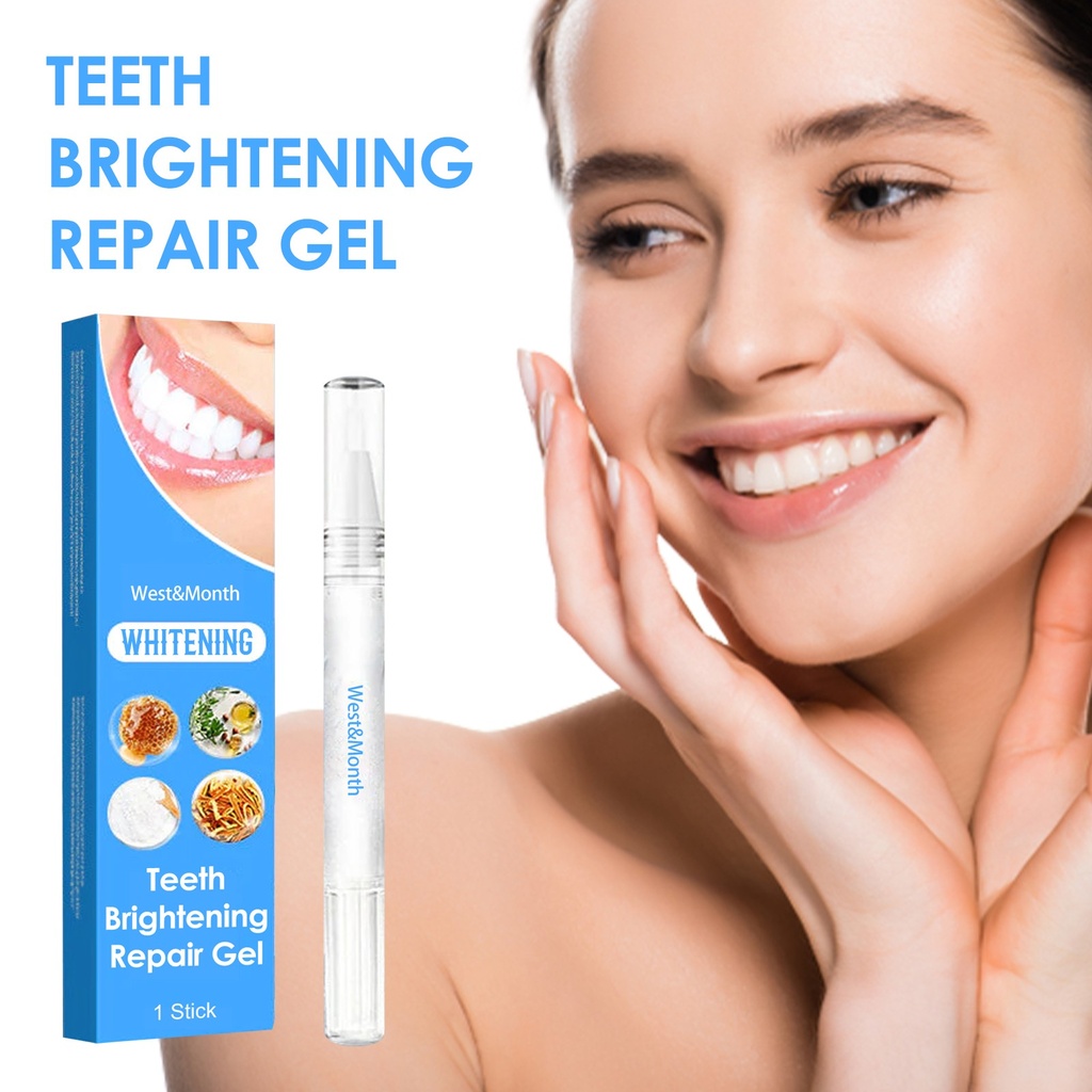 Gel Phục Hồi Làm Sáng Răng West&Month, Pen Làm Sáng Đẹp Răng và Chăm Sóc Miệng