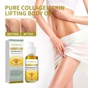 Dầu cơ thể nâng cơ collagen tinh khiết West&Month, Dầu làm săn chắc cơ thể chống da cam tạo hình nâng cơ đẹp