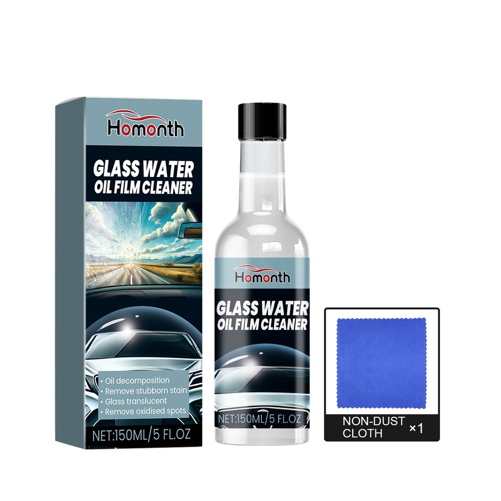 Nước rửa kính Homonth, nước tẩy dầu cho kính chắn gió trước