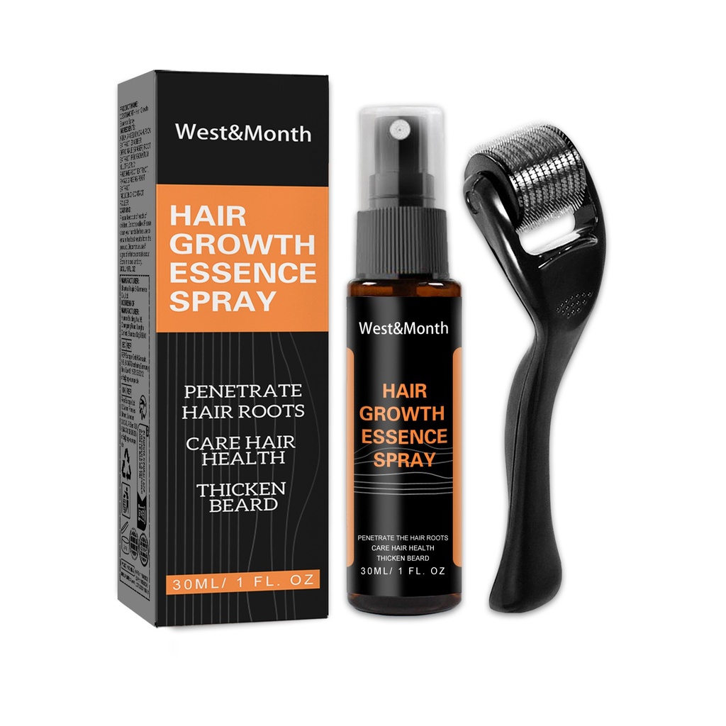 Giải Pháp Chăm Sóc Tóc Chống Rụng Polygonum Multiflorum West&Month, Xịt Gừng Tăng Cường Điều Trị Tóc