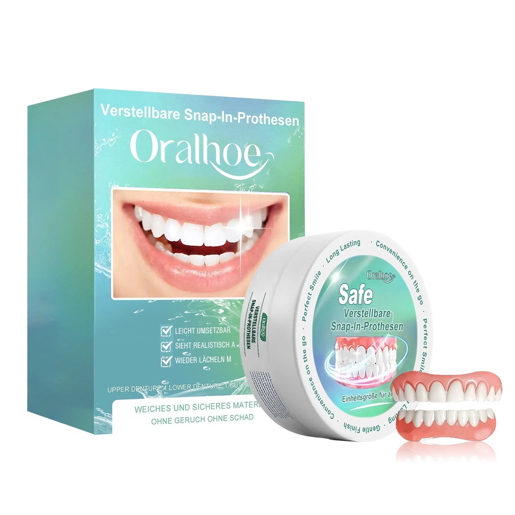 Bộ chỉnh sửa hàm giả Oralhoe Để Tăng Cường Hình Ảnh Nụ Cười Vật Liệu Tiện Dụng Chỉnh Sửa Răng Chăm Sóc Răng Miệng