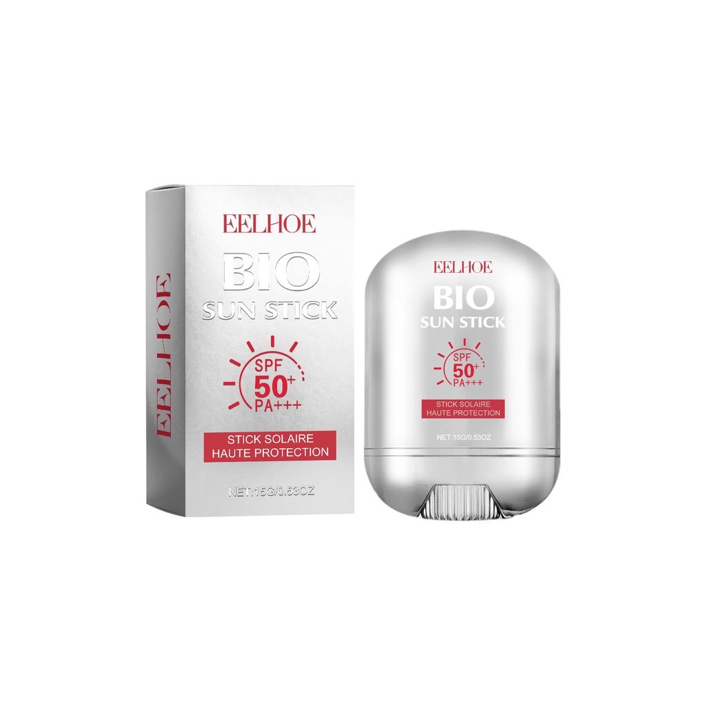 EELHOE Bio Sun Stick, Stick Chống Nắng Bio, Chống UV, Làm Mát, Không Dính, Cung Cấp Độ Ẩm và Sửa Chữa Da Đỏ và Xỉn Màu