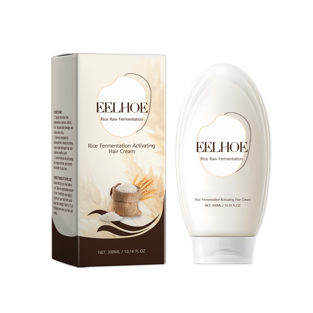 EELHOE Dưỡng tóc Essence gạo Dưỡng ẩm Phục hồi Tóc Dưỡng ẩm Mặt nạ ẩm mượt