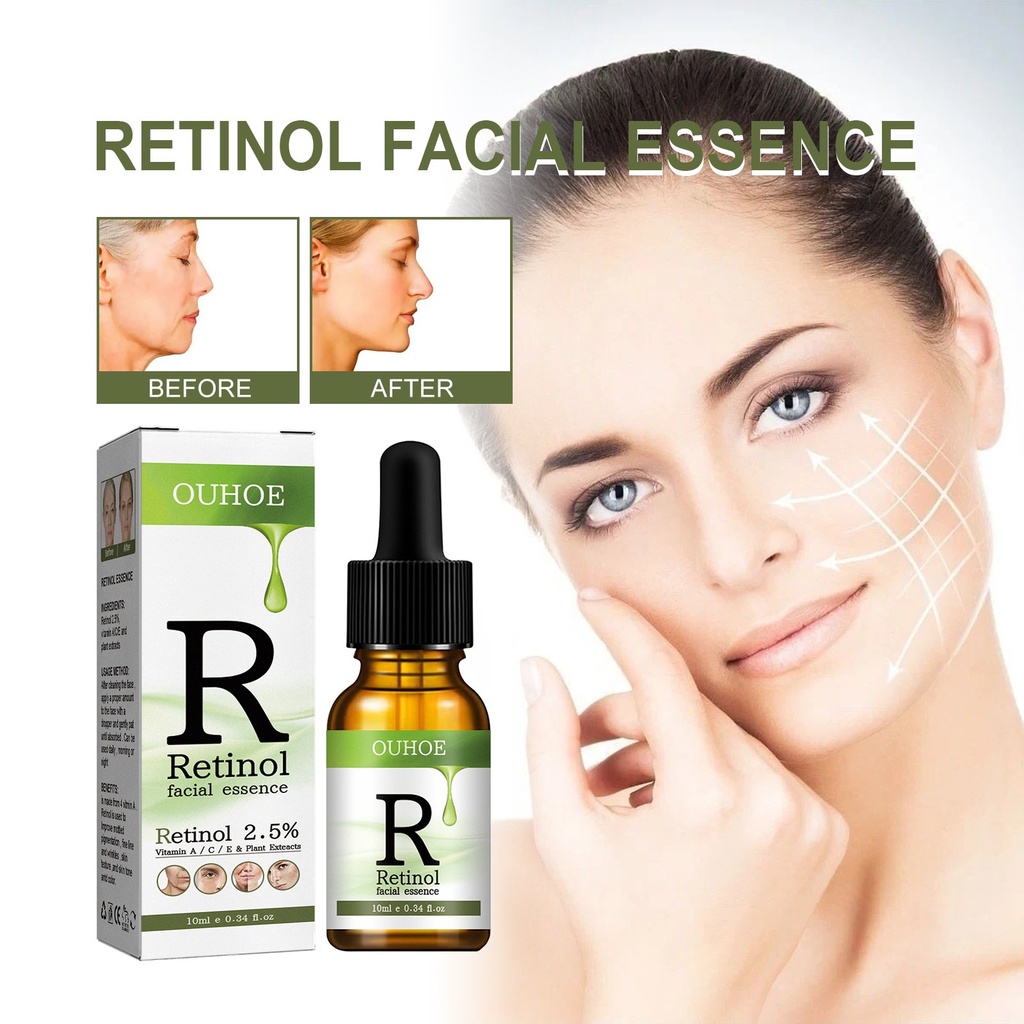 OUHOE Serum Retinol, Serum Chống Nếp Nhăn, Làm Săn Chắc và Sáng Da Mịn Màng