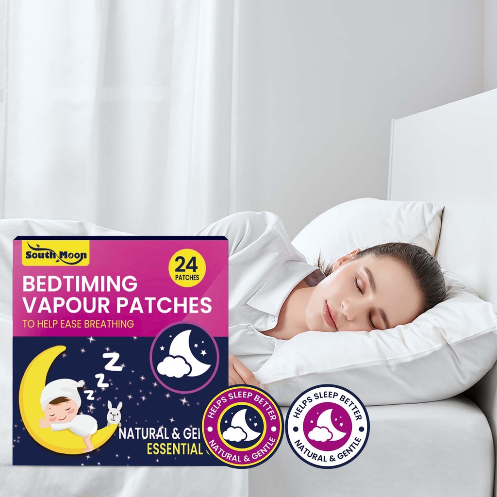 Miếng dán hơi cho giấc ngủ South Moon, chăm sóc giấc ngủ để giảm lo âu cơ thể, căng cơ