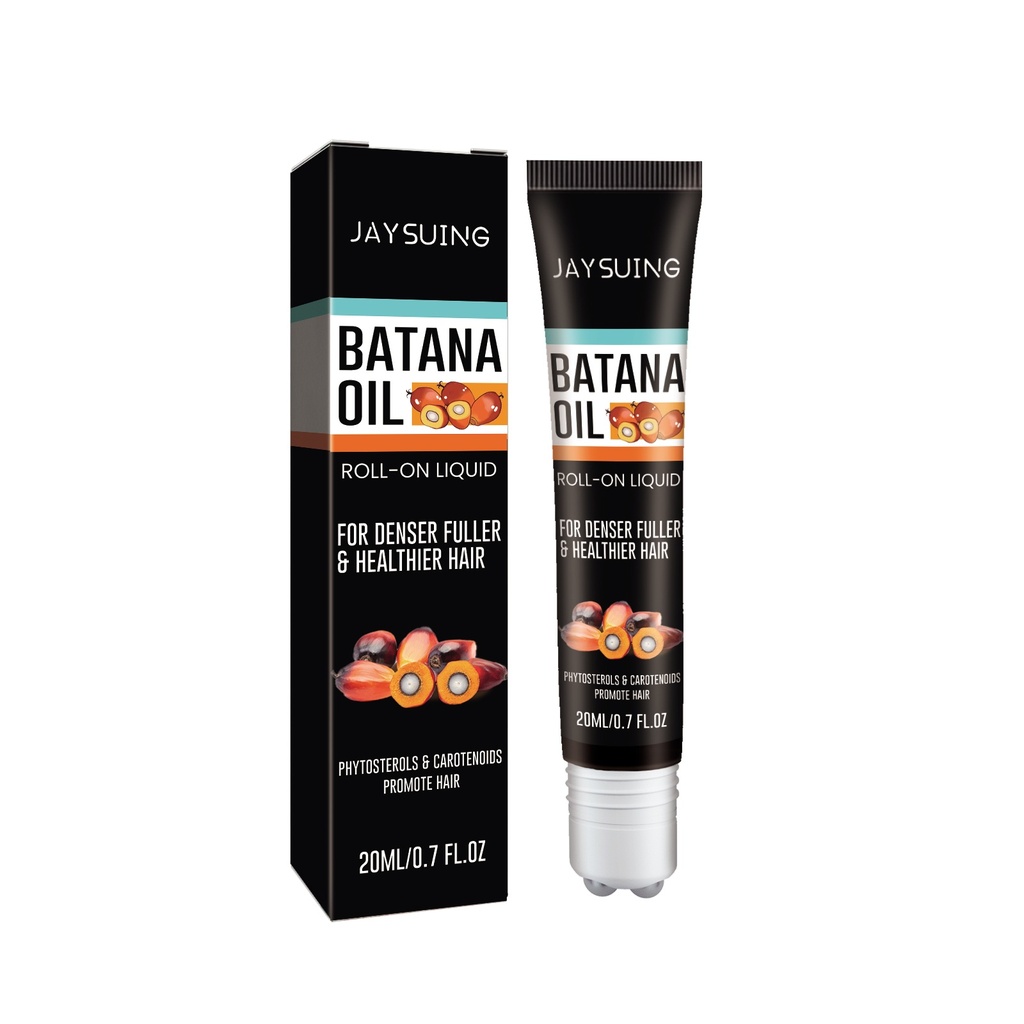 Jaysuing Batana Bóng Tóc Dày Thúc Đẩy Gốc Tóc Khỏe Mạnh Điều Trị Mát-xa Da Đầu