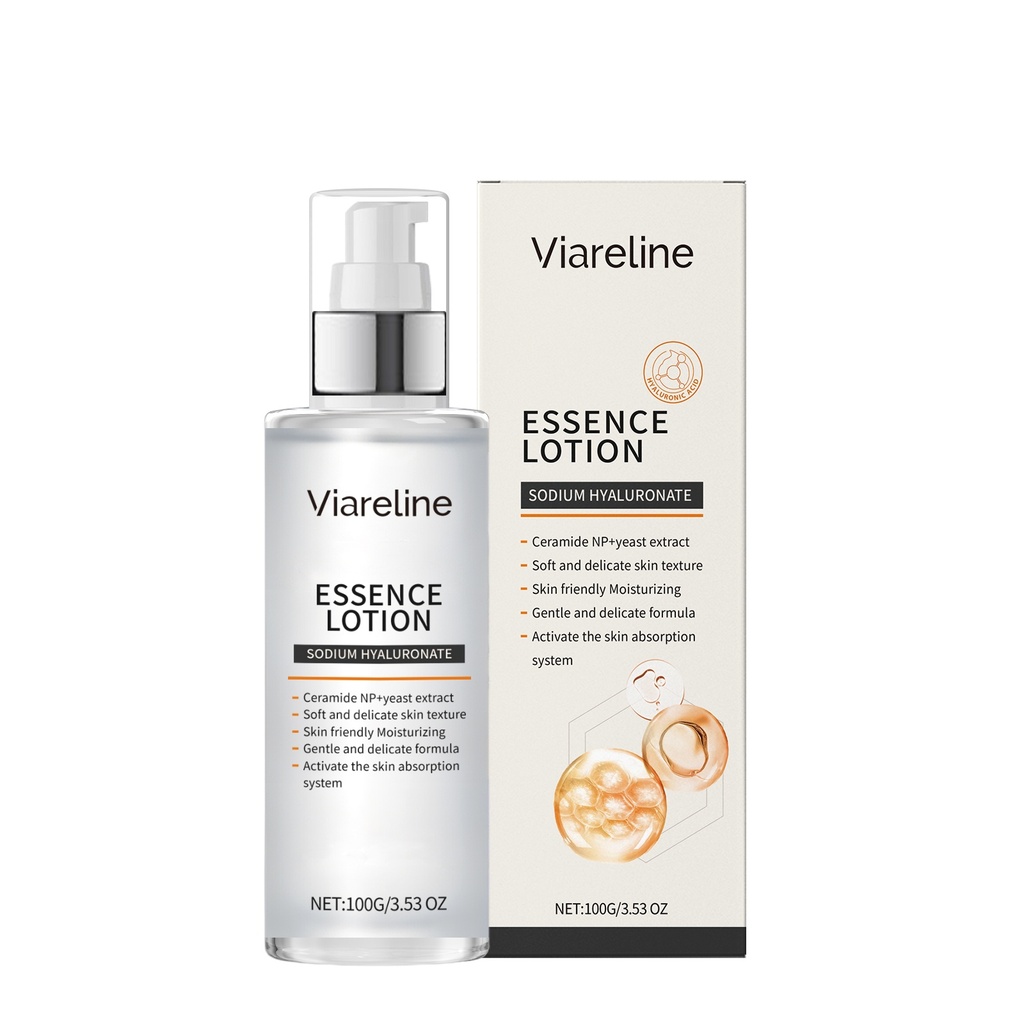 Viareline Hyaluronic Acid Moisturizing Essence Cung Cấp Độ Ẩm, Giúp Làm Mềm Da Mặt Và Giảm Nếp Nhăn