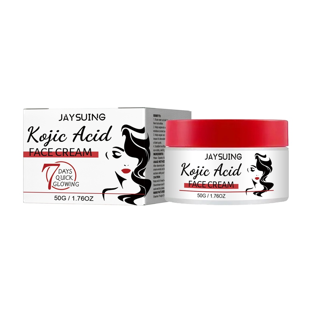 Jaysuing Kem Cream Làm Sáng Vết Nám Khôi Phục Khuôn Mặt Tối Màu, Làm Trắng, Sáng Mịn, Chống Nhăn, Kem Dưỡng Da Mềm